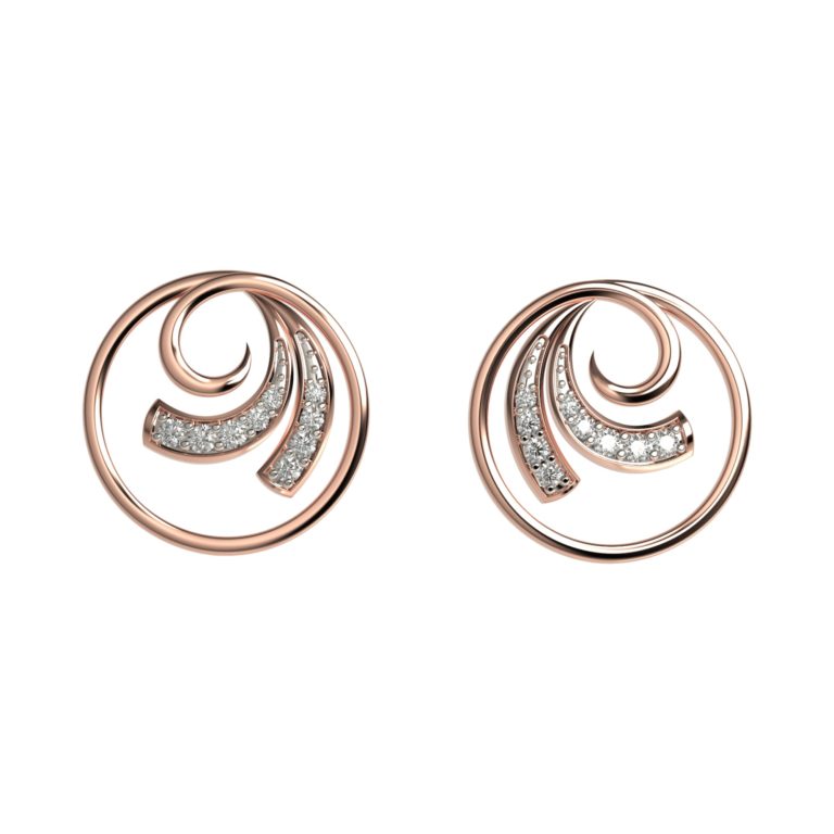 Circulo Diamond Earrings