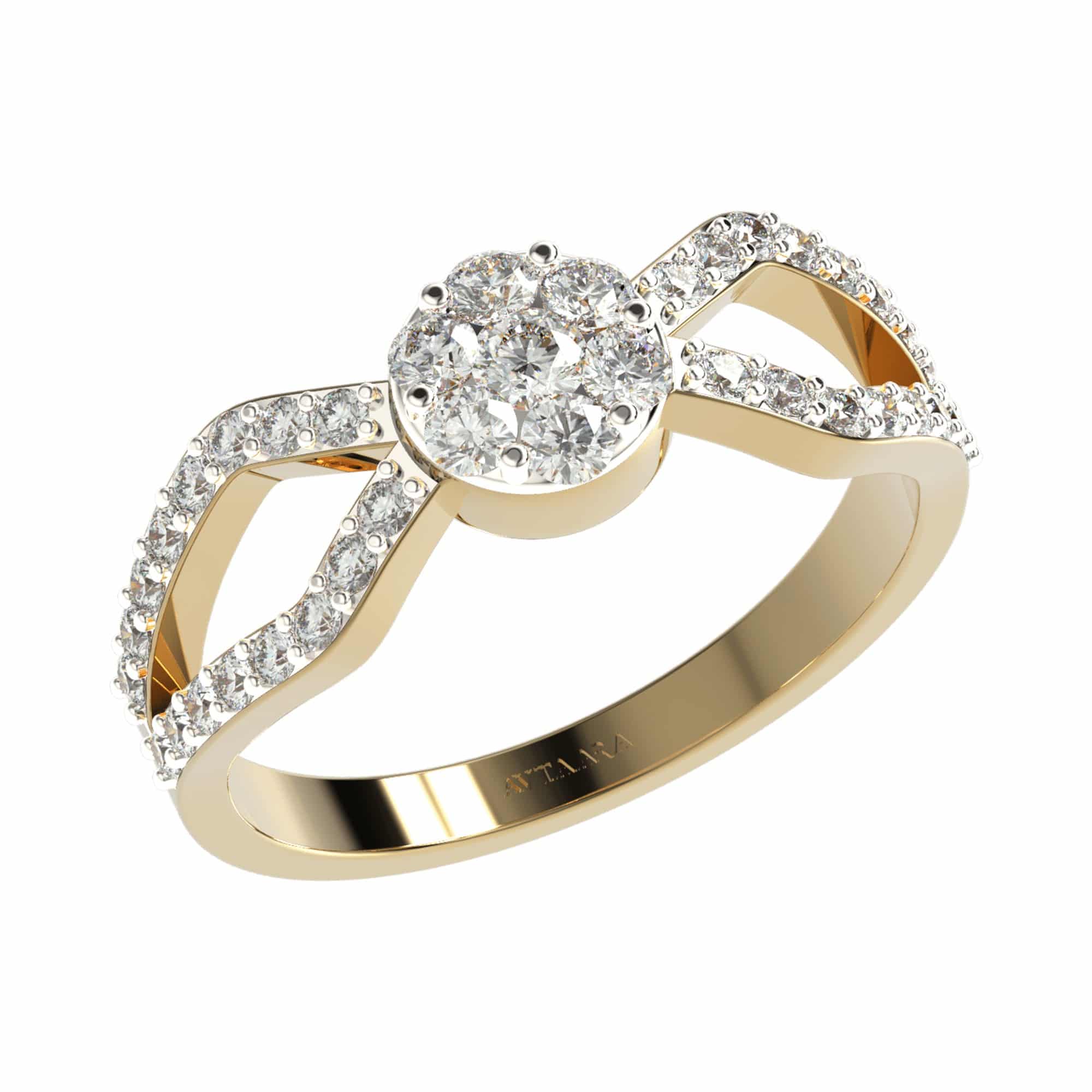 Rounded cage ring