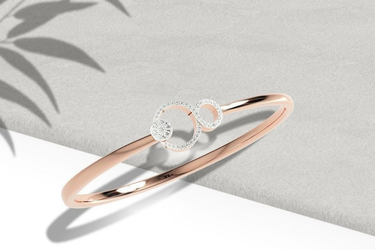 latest diamond bangles designs