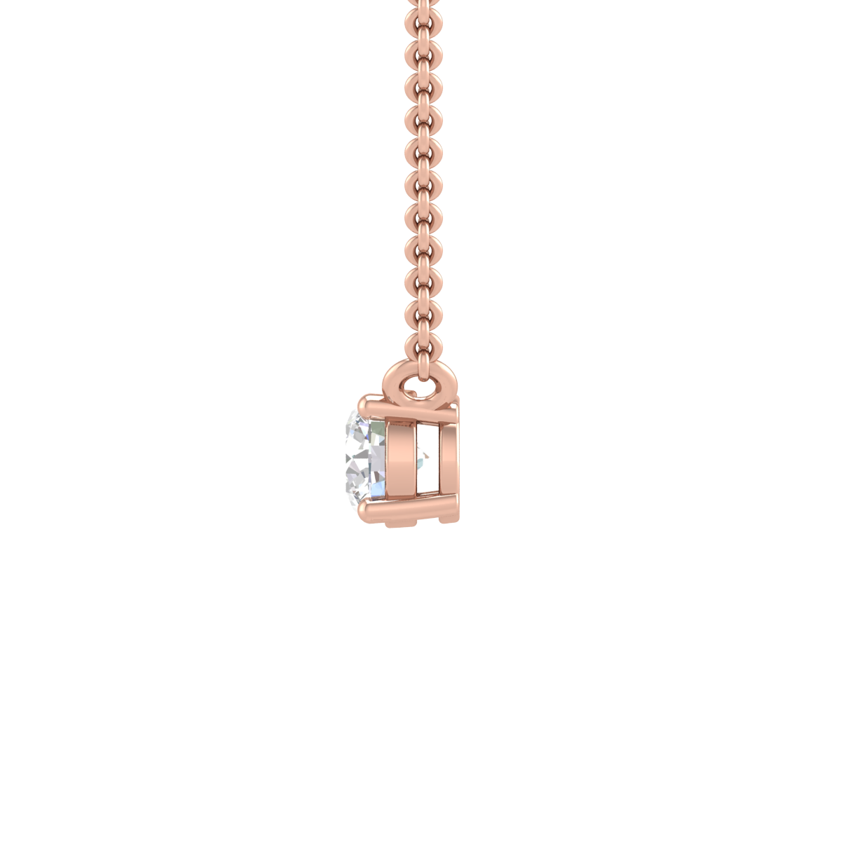 0.5 ct Solitaire Necklace - Avtaara Jewelcarnation | Online Jewellery ...