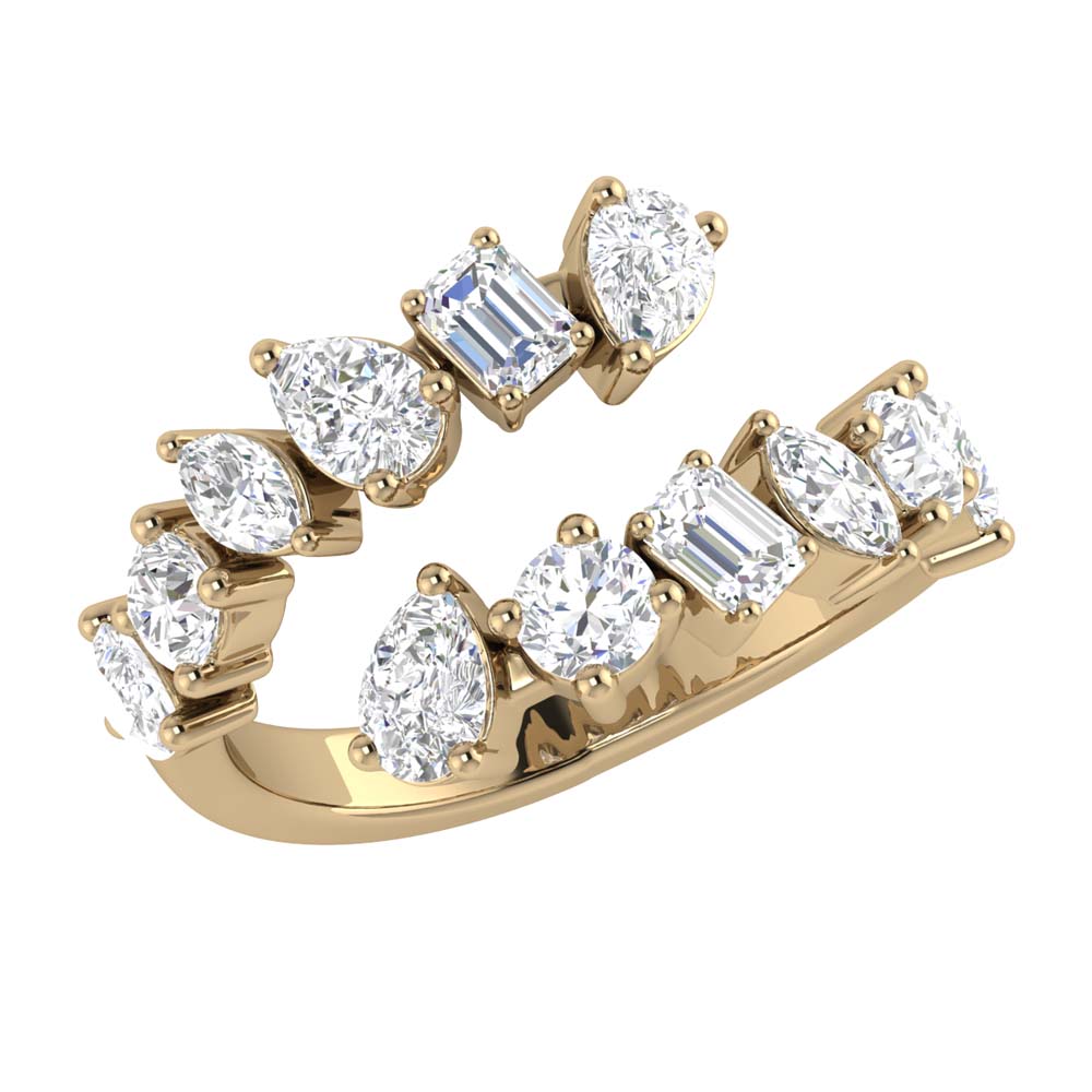 DIAMOND TWIST RING – Anita Ko