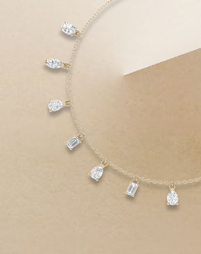 Lab-grown Diamond Necklace