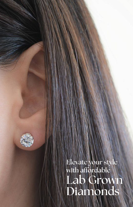 Buy Earrings Online | Magic Combination Diamond Earrings from Indeevari